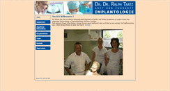 Desktop Screenshot of dr-taatz.de